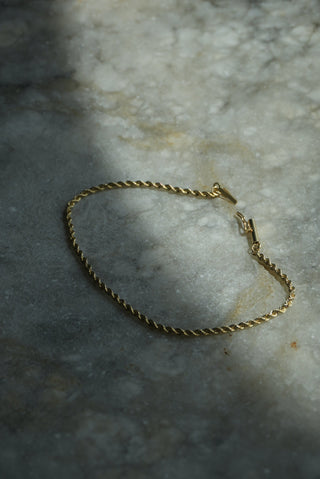 14K MINI ROPE CHAIN