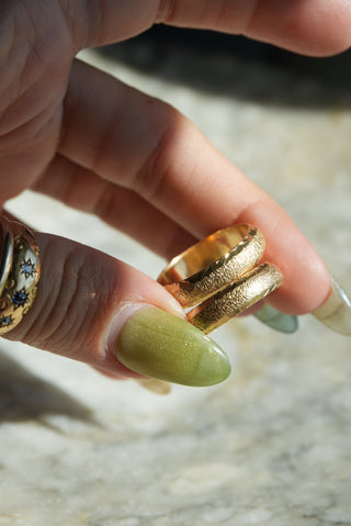 14K CHUNKY BAND