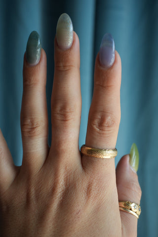 14K CHUNKY BAND