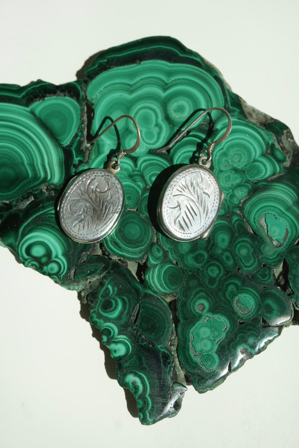 RARE LOCKET EARRING