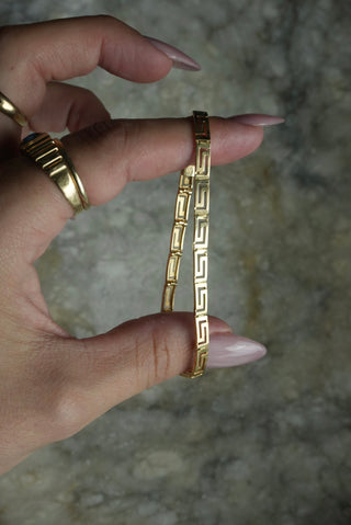 14k Greek Key Bracelet