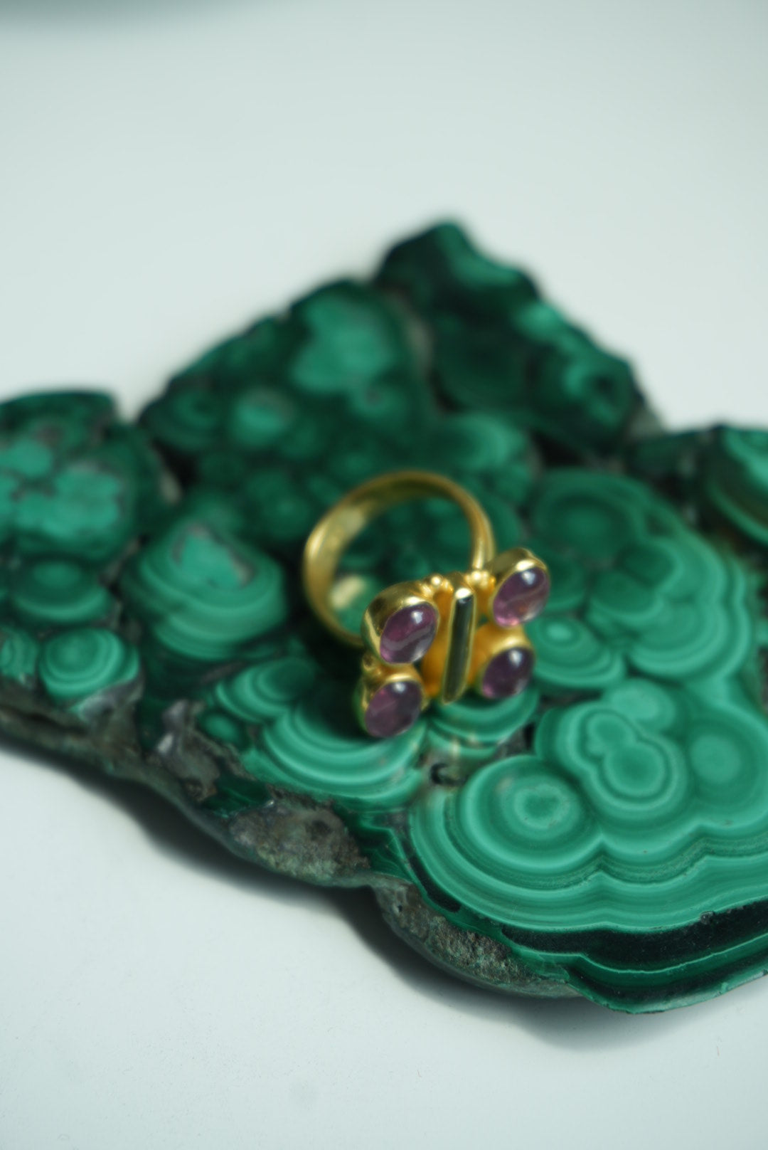 GEMSTONE BUTTERFLY SZ 6.5