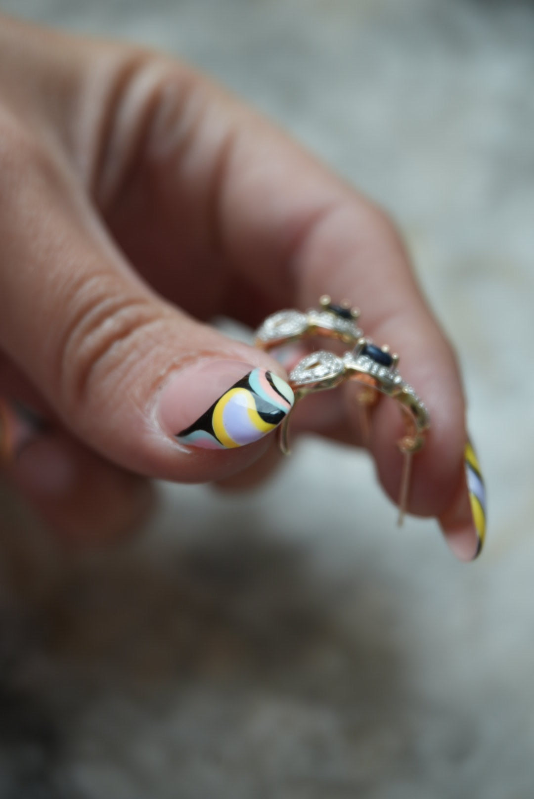 HALF HOOP HEARTS