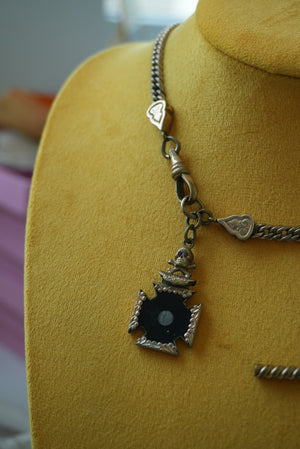 ANTIQUE WATCH NECKLACE