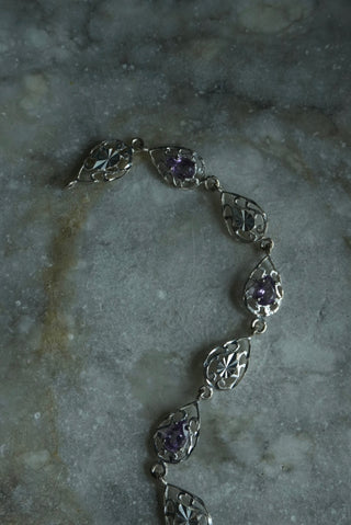 LILLAC FAIRY - STERLING WITH AMETHYST BRACELET