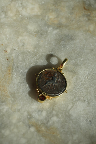 18K ANCIENT COIN PENDANT