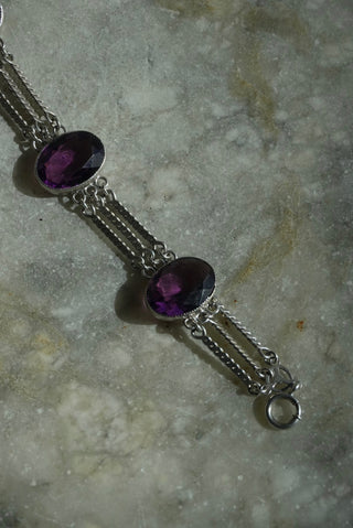 Night Court - Antique Sterling Bracelet