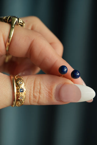 14K LAPIS STUDS