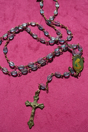 VINTAGE BEADED ROSARY