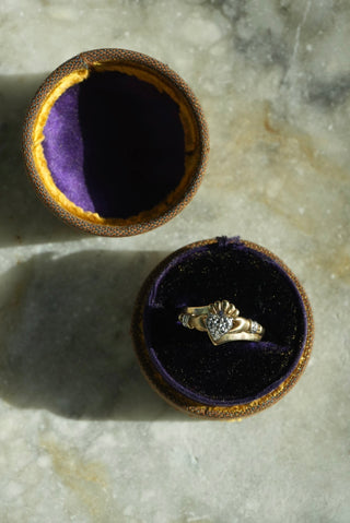 10k Claddagh Bracelet Ring