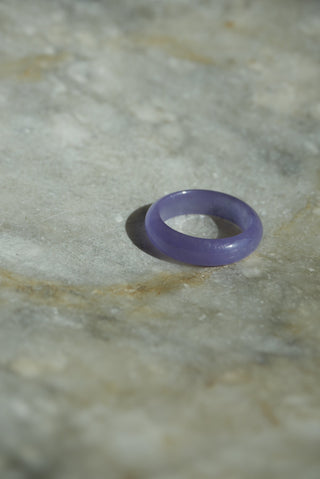 JADE RING SZ 8