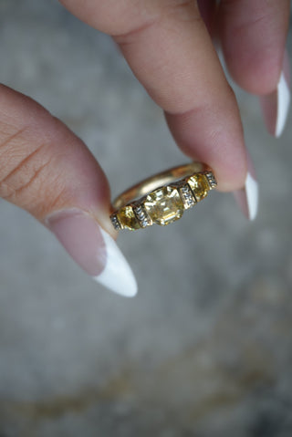LEMON CITRINE SZ 10