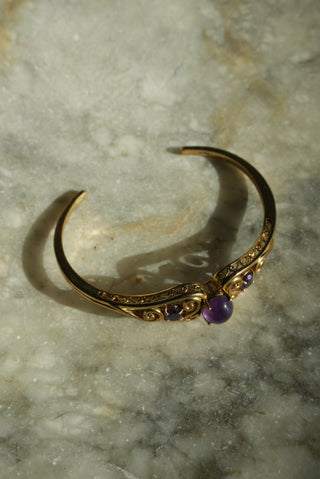 CABOCHON CUFF BANGLE