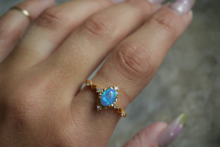 PRINCESS BLUE OPAL SZ 10