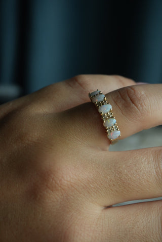 14k OPAL BAND