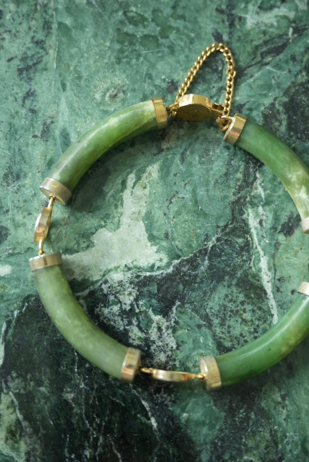 GREEN JADE BRACELET