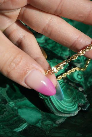 7 INCH 14K ROPE BRACELET