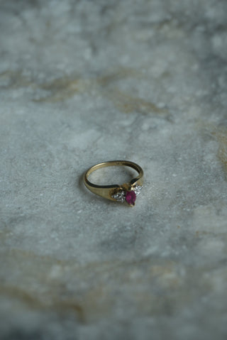 10K RUBY RING
