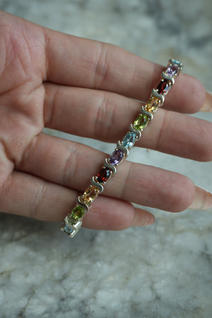 CHAKRA TENNIS BRACELET