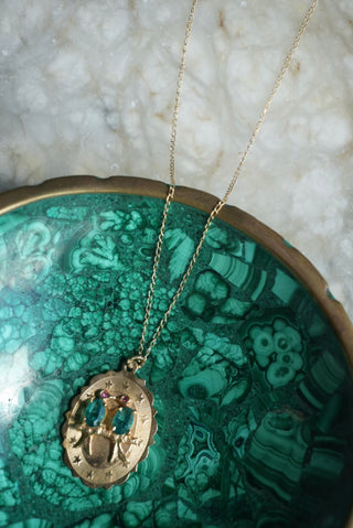 14K BIRD SONG NECKLACE