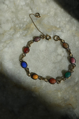 CARVED JADE BRACELET