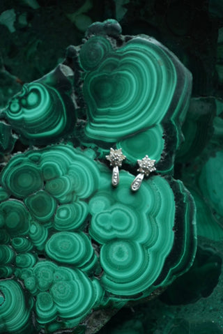 14k Shooting Star Studs