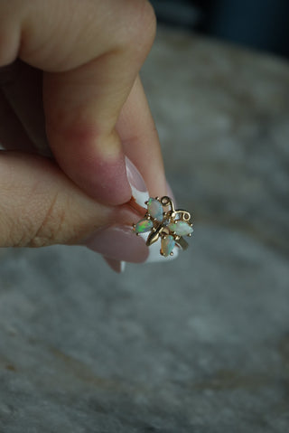 14KP BUTTERFLY RING