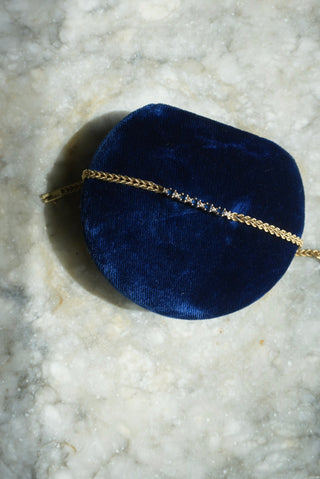 14K SAPPHIRE BRACELET