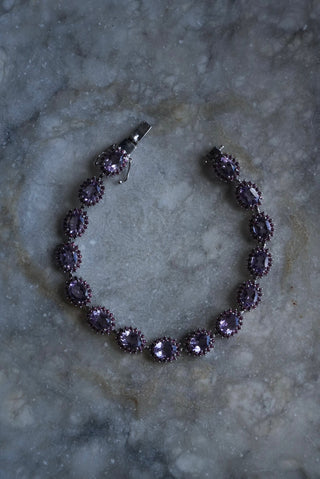 Lilac Lover - Sterling Amethyst Tennis Bracelet
