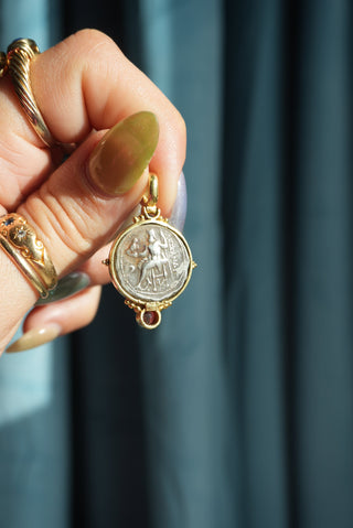 18K ANCIENT COIN PENDANT