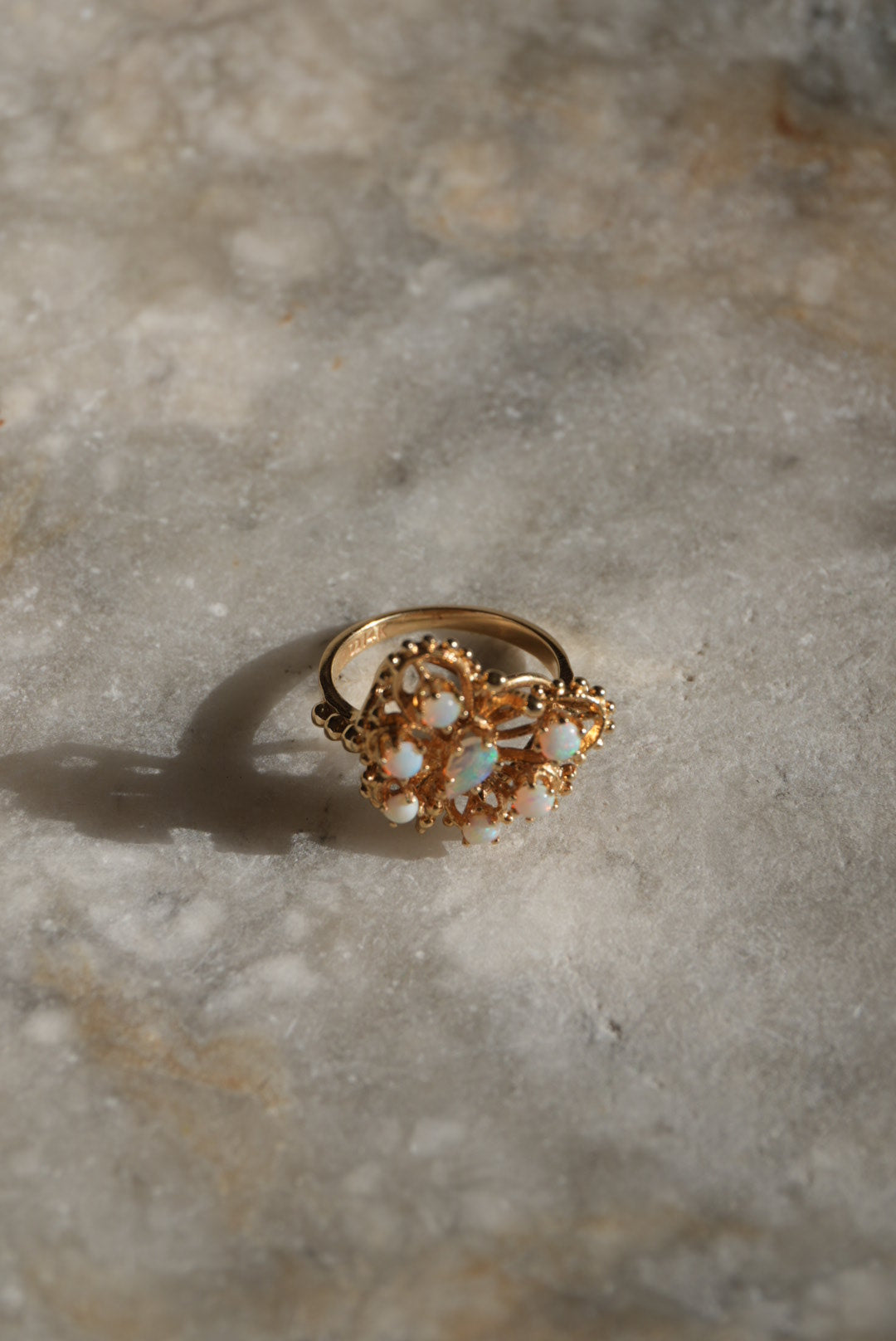 OPAL BUTTERFLY RING