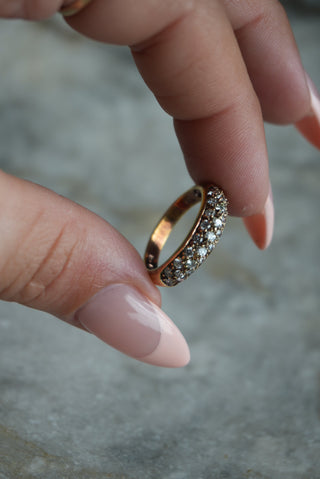 PAVE BANDS SZ 7