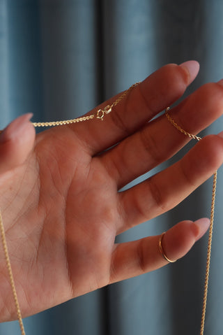 14k Skinny Rope Chain