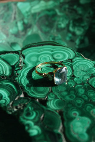 10k Antique Topaz Ring