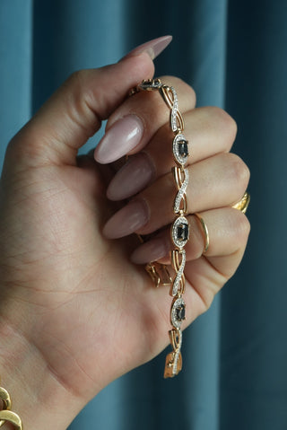 XOXO - Vermeil Dual Tone Bracelet