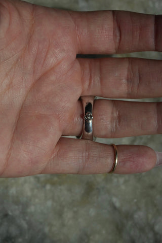 This and That - Barbara Bixby Sterling Enamel Ring Size 7