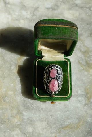 Southwest Princess - Sterling Asymmetrical Ring Size 7.5