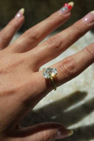 GLASS ENGAGEMENT SZ 8.5