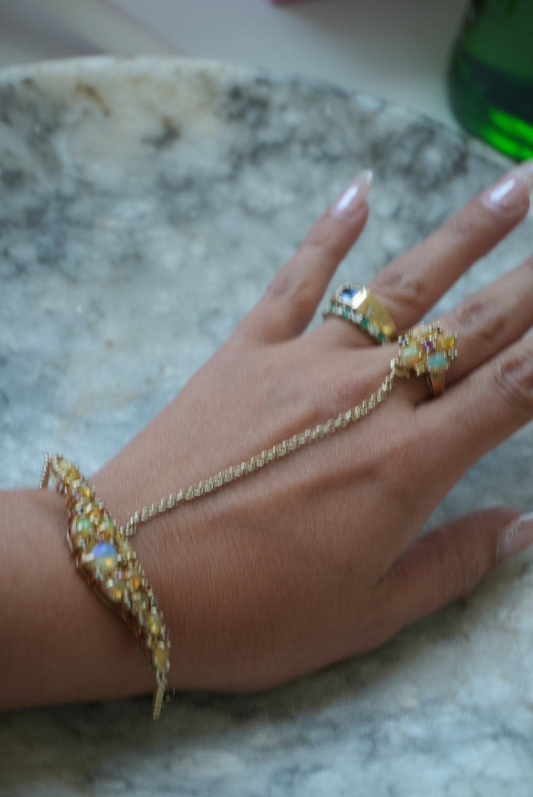GOLDEN HAND CHAINS