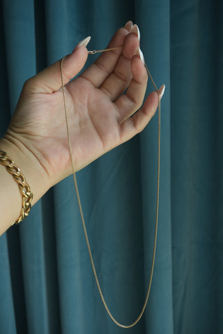 14k CURB LINK CHAIN