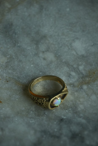 14K VINTAGE OPAL RING