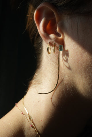 14k Unique Threader Earrings