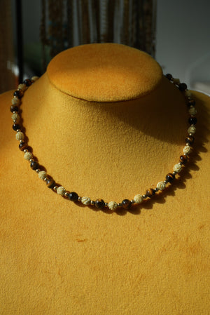 IVORY & TIGERS EYE