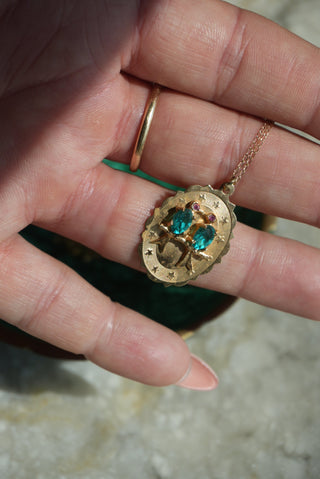 14K BIRD SONG NECKLACE