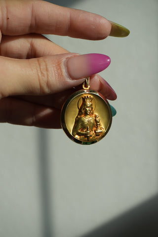 18K ST.BARBARA PENDANT