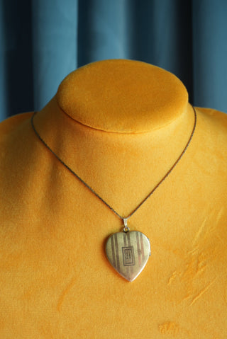 ANTIQUE ‘H’ LOCKET