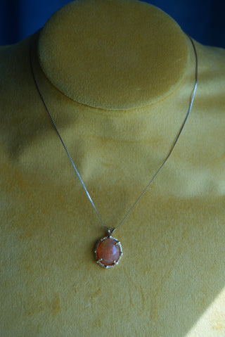 14K MEXICAN OPAL NECKLACE