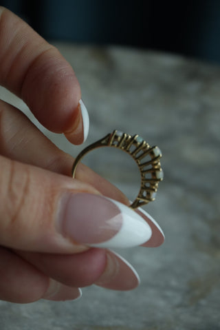 14k OPAL BAND