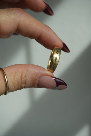 TRIPLE UP DIAMOND RING 14K