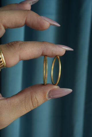Golden Girl - Vermeil Classic Hoop